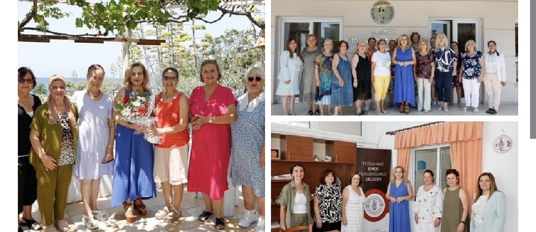 Sibel Tatar, Kuzey Kıbrıs Kadın Örgütleri Ağı’na bağlı dernekleri ziyaret etmeye devam ediyor