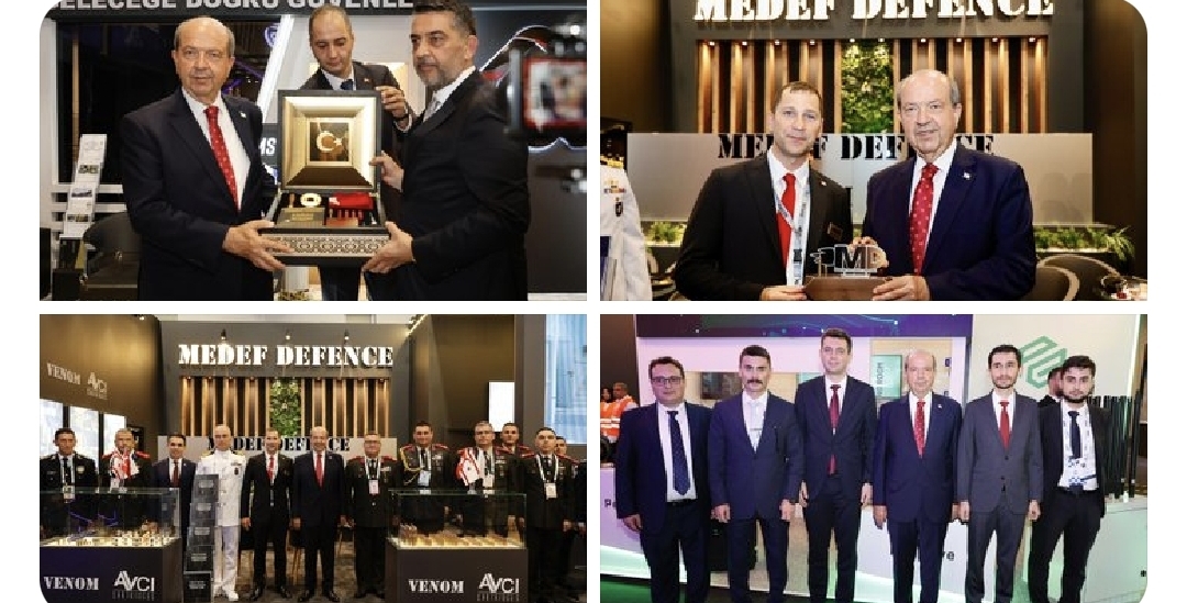 Cumhurbaşkanı Tatar, İstanbul’da 17. Uluslararası Savunma Sanayii Fuarı’na katıldı