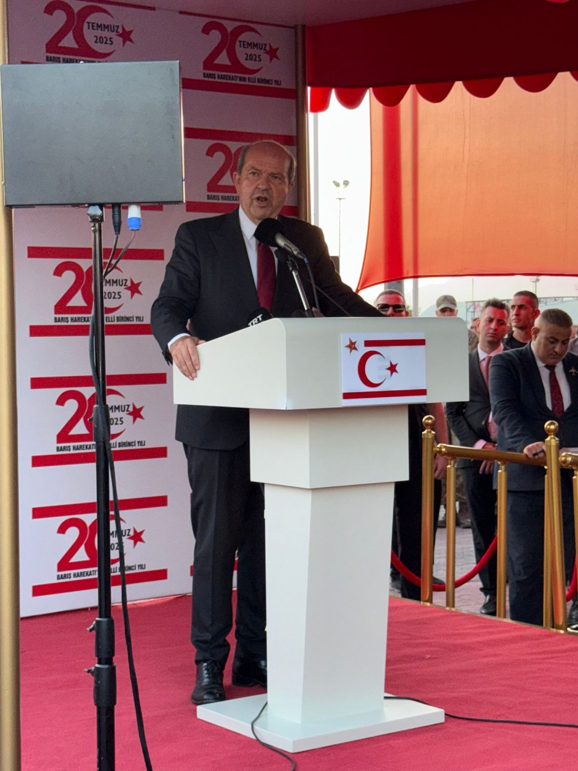 Cumhurbaşkanı Tatar: “Kıbrıs Türk halkı yeni vizyonuyla kararlı ve eşit bir aktör olarak sahadadır”