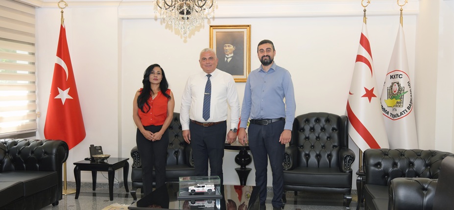 İş Sağlığı ve Güvenliği Uzmanları Birliği’nden Sivil Savunma Teşkilatı Başkanı Karaca’ya ziyaret